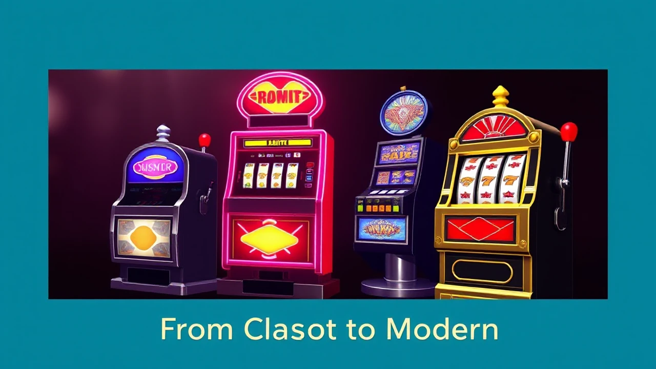 From Classic to Modern: The Online Slot Machines Tale